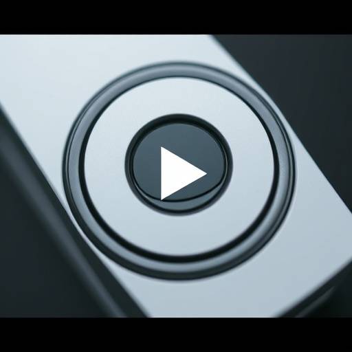 Dettaglio di un video di prodotto per un gadget tecnologico