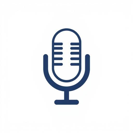 Icona di un microfono per la registrazione audio